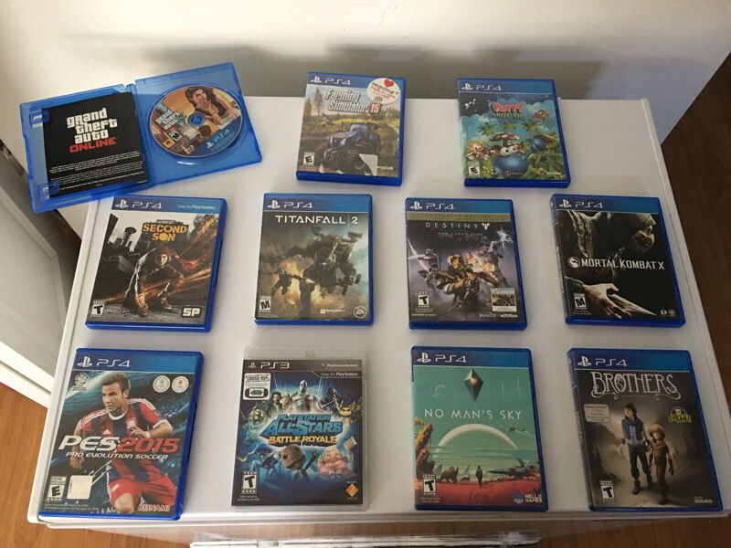 PS4 Games /1 PS3 game
