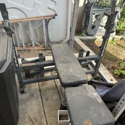 Weight Bench Pull-up Bar