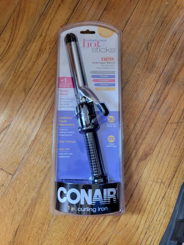 New Conair 1" Curling Iron