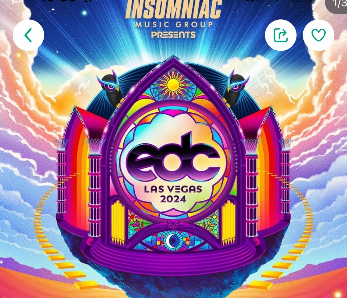 Looking For 2 VIP EDC Tickets For Friday
