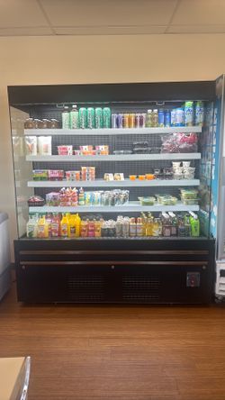 Open Air Commercial Refrigerated Display Cooler – Excellent Condition