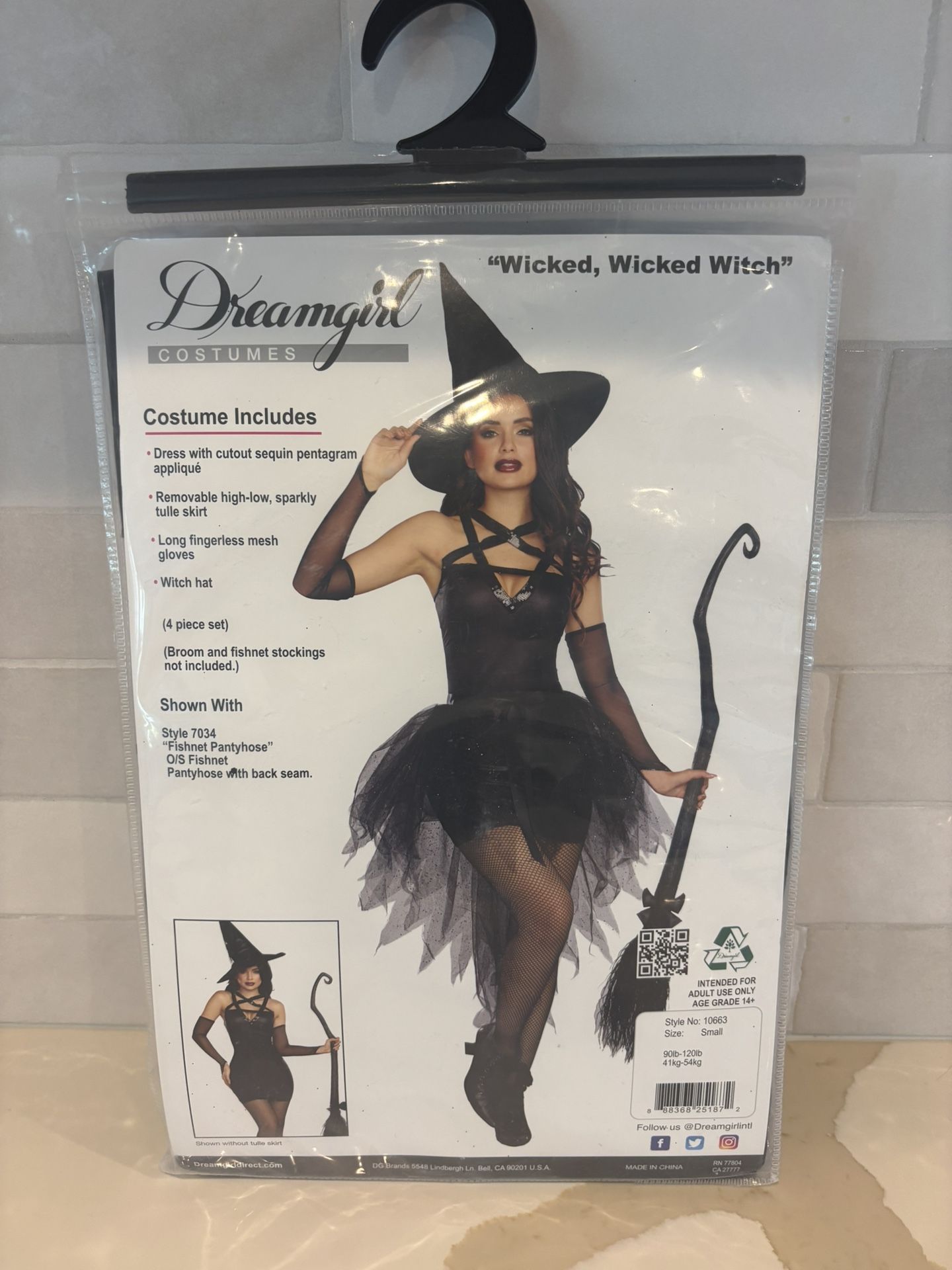Dreamgirl Women's Wicked Witch Small