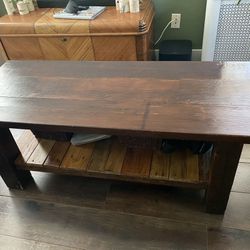 Handmade Wood Coffee table 