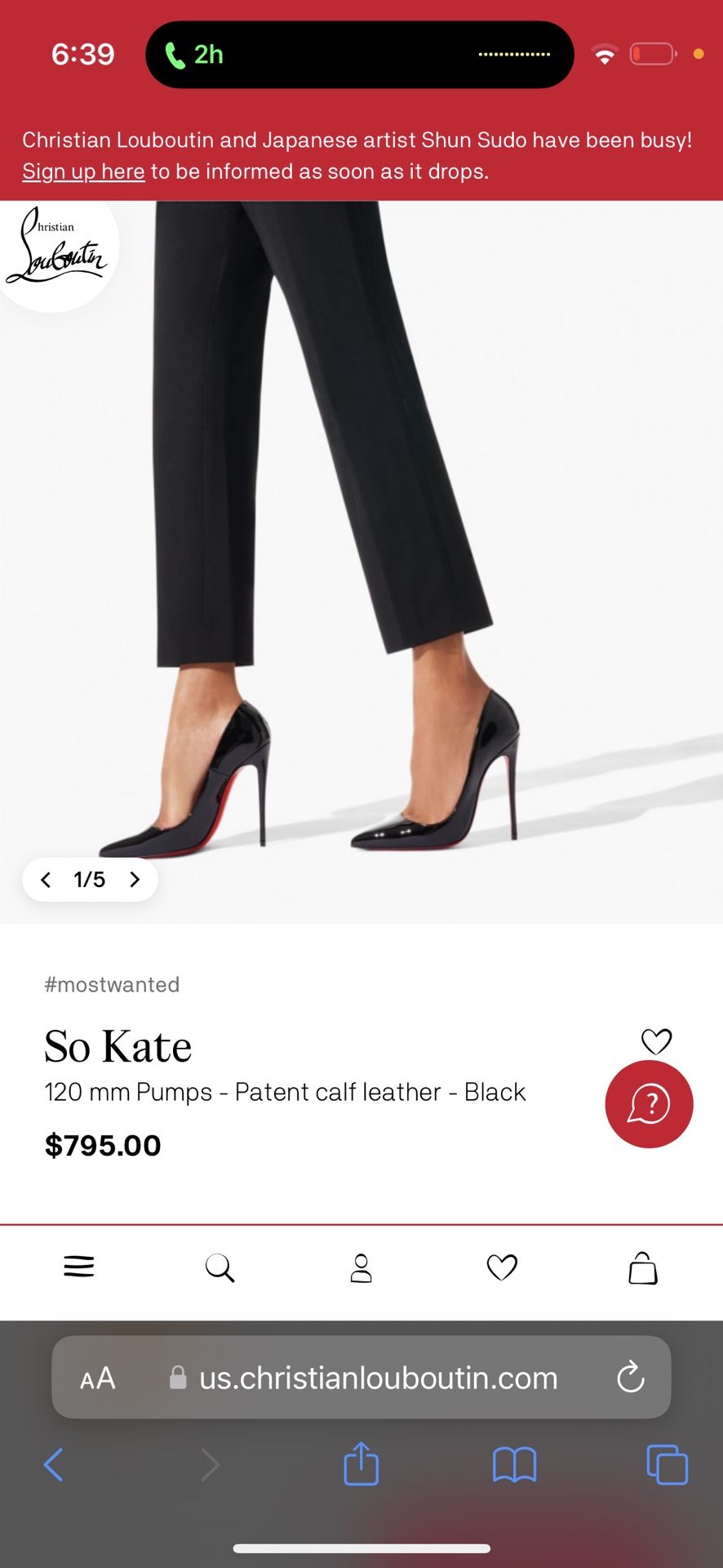 Christian Louboutin Heels Size 39(I Don’t Know What Size That Is, It’s How They Size Them) Used As Seen In Photos But Decently Clean