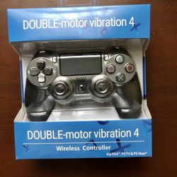 Brand New Steel Black PS4 Controller 