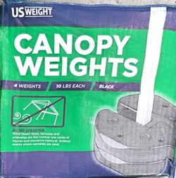 The US Weight Deluxe Eco-Canopy Weights set