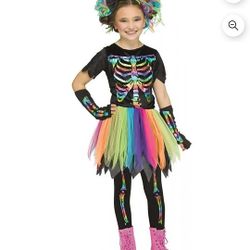 NEW 4 Piece Rainbow Skeleton 