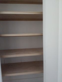 Pantry shelf...