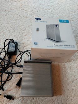 LaCie d2 Quadra 1TB eSata Firewire400/800 USB 2.0