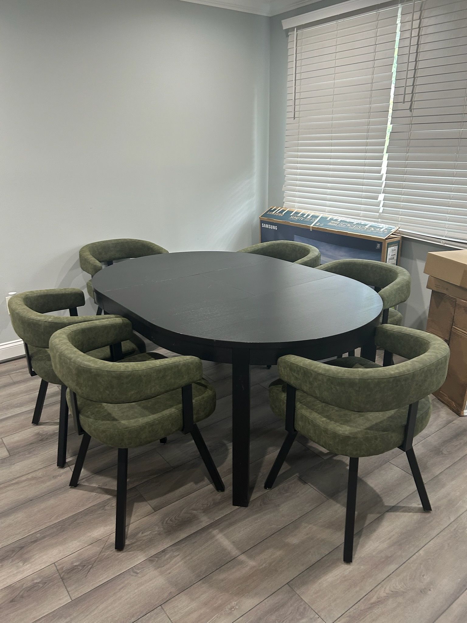 New Dinning Chairs And Table