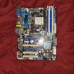 ASRock A75 PRO4 FM1 AMD A75 (Hudson D3) SATA 6Gb/s USB 3.0 HDMI ATX AMD Motherboard with UEFI BIOS

