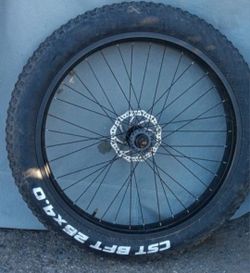 Ebike fat tire front wheel 26x4.0
