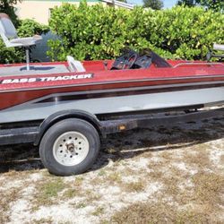 Bass Tracker 91 With Boat Trailer 