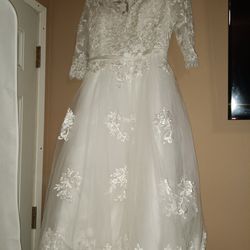 White Wedding Dress / Formal 