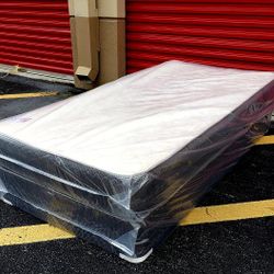 New TWIN MATTRESS and BOX SPRING - 2PC