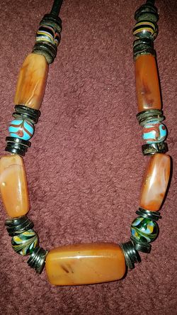Stone necklace