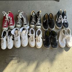 10 Pairs Of Women’s Shoes Size 7 Nike Vans Converse