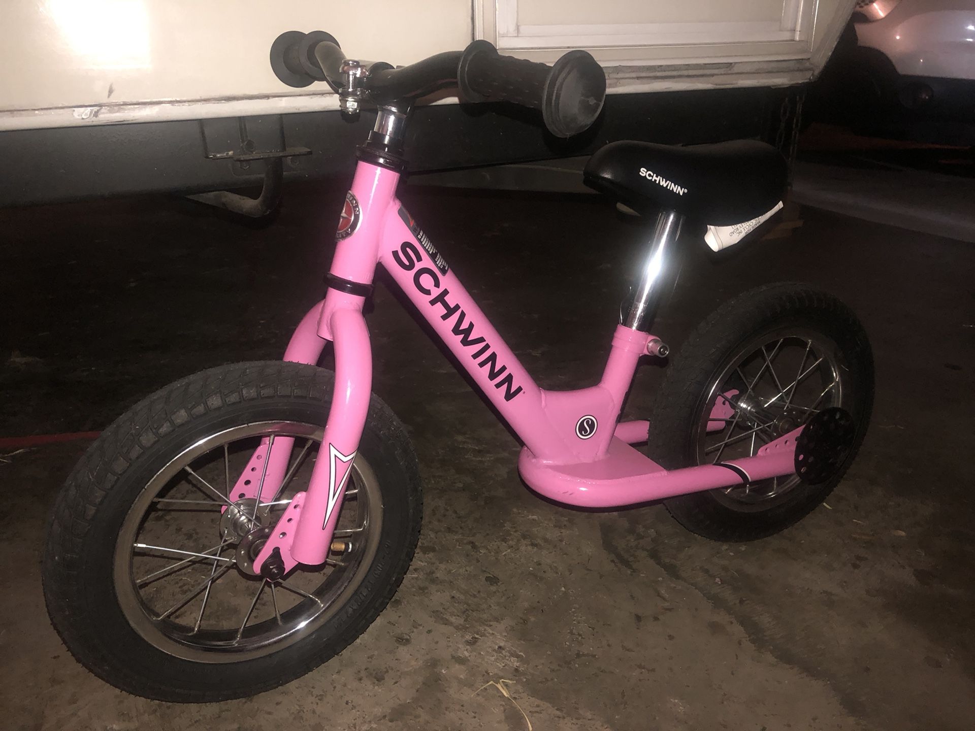 Schwinn Pink 12” Wheels Balance Bike
