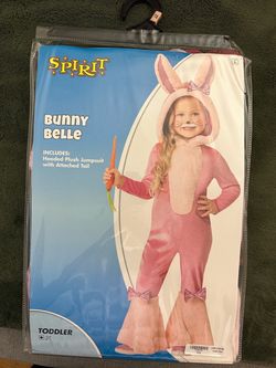 Toddler girl bunny costume