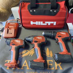 Hilti Impact And Drill Set 