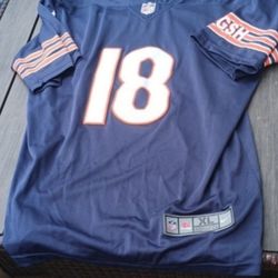 Caleb Williams #18 Jersey Men’s  xl Navy Stitched Chicago Bears used
