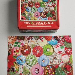 Eurographics Christmas Donuts 1000 Piece Jigsaw Puzzle 