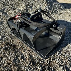 Mini Skid Steer 44inch Grapple Bucket 