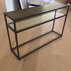 Crate & Barrel Switch console table