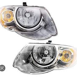 Headlight For 05-07 Town & Country