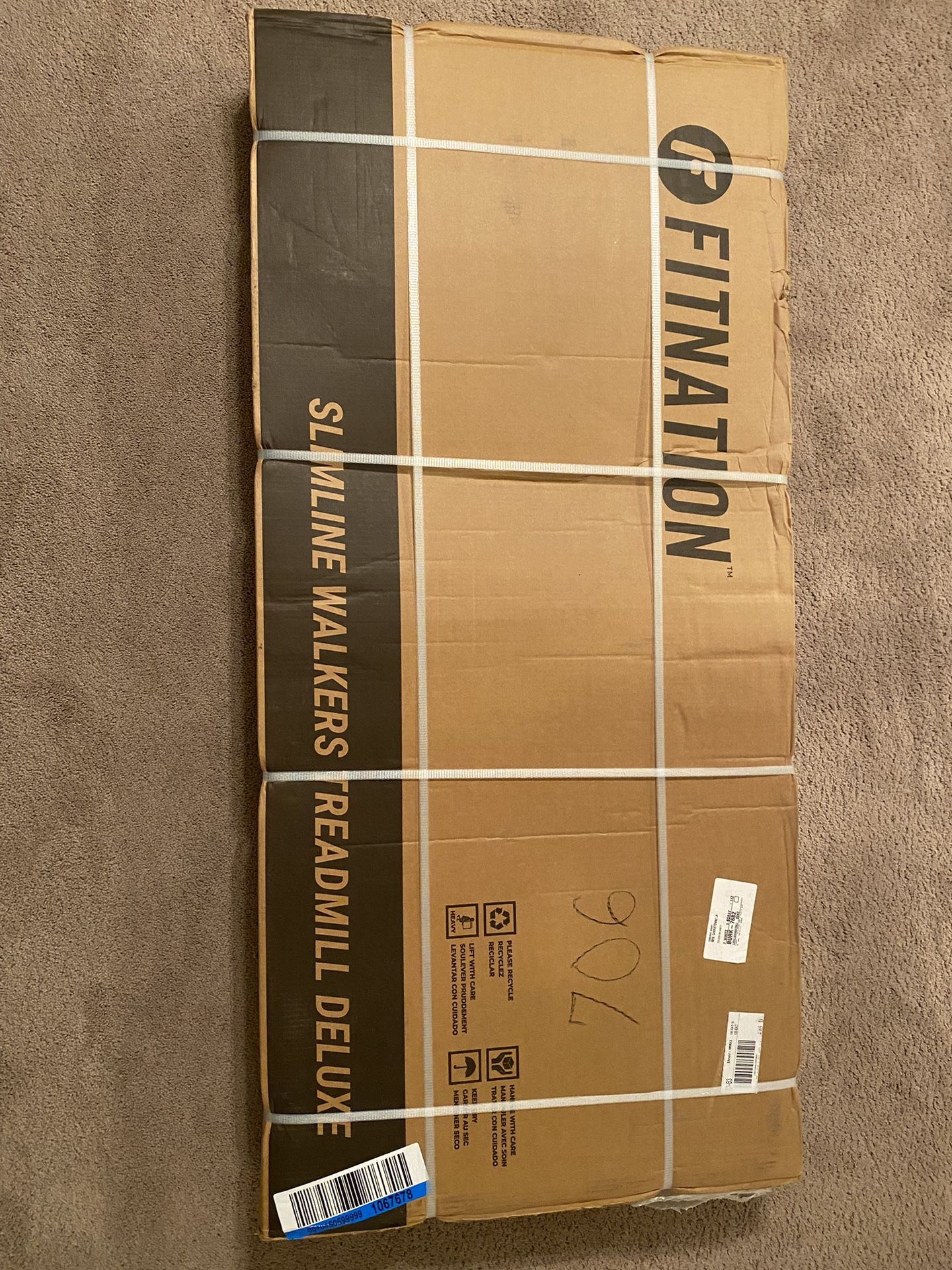 FITNATION SLIMLINE WALKER’S DELUXE TREADMILL