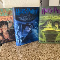 3 HARRY POTTER BOOKS 📚 BEEN STORED AWAY FOR YEARS ALL 3 For $50