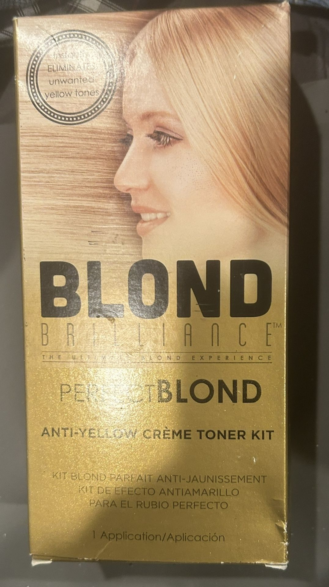 Blonde Brilliance Perfect Blonde Anti-Yellow Creams Toner Kit- Banned!