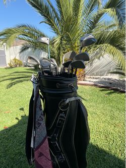 King Cobra Senior Golf Clubs Set (1) Callaway and XL Leather Bag