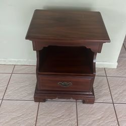 Wooden Night End Table
