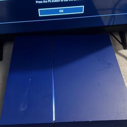 playstation with 24inch tv read bio