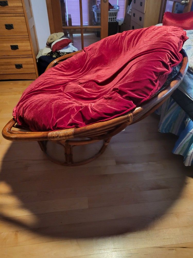 Rattan Papasan Chair