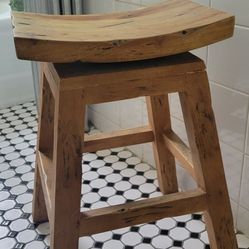 Solid Oak Swivel Stools