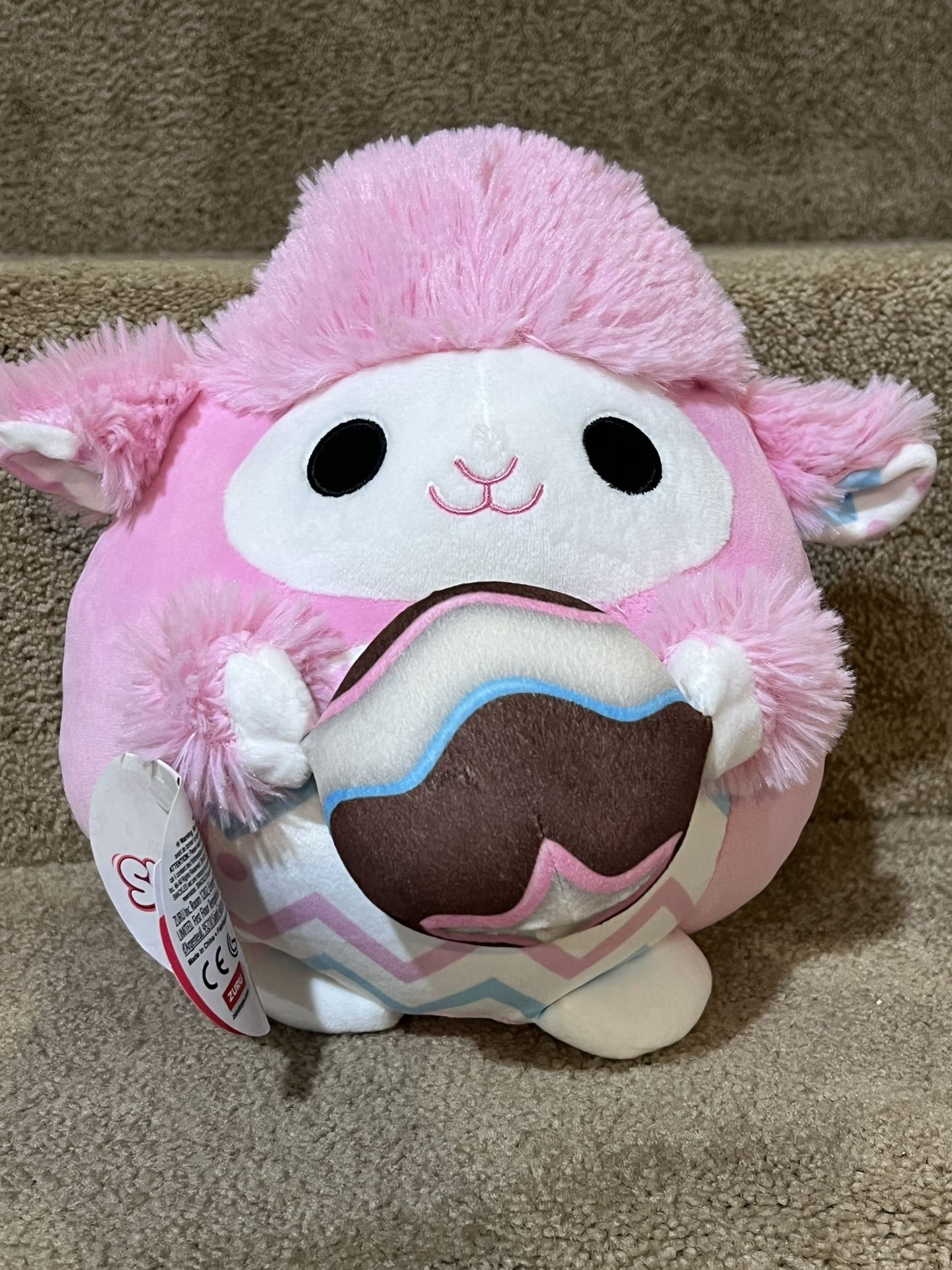 Snackles 8" Lamb and Cake Easter plush Stuffed Animal