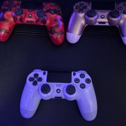 3 good ps4 controllers 