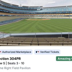 Dodgers Tickets Game 5 10/29