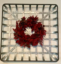 Metal Tobacco Square Basket