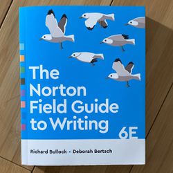 The Norton Field Guide To Writing 6th Edition & The Little Seagull Handbook