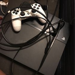 PS4 FOR 200 WITH  CORDS