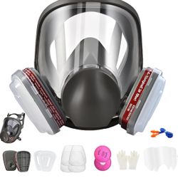 Reusable Full-Face Mask Respirator