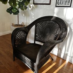 Rattan Espresso Chair