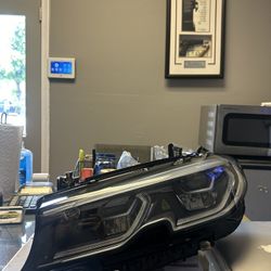 BMW 3 SERIES G20 OEM LEFT DRIVER LASER HEADLIGHT (no modules)2019-2020-2021-2022