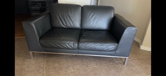Italsofa Leather Loveseat - must go by Friday - $99 OBO
