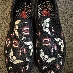 Vans Halloween Shoes Size 7