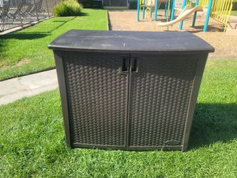 Suncast Outdoor Resin Storage Cabinet
