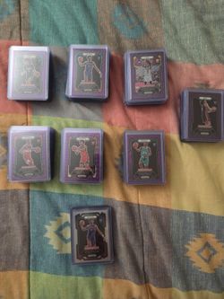 2023-24 Panini Prizm Monopoly Purple Wave and Silver Prizm All Rookies